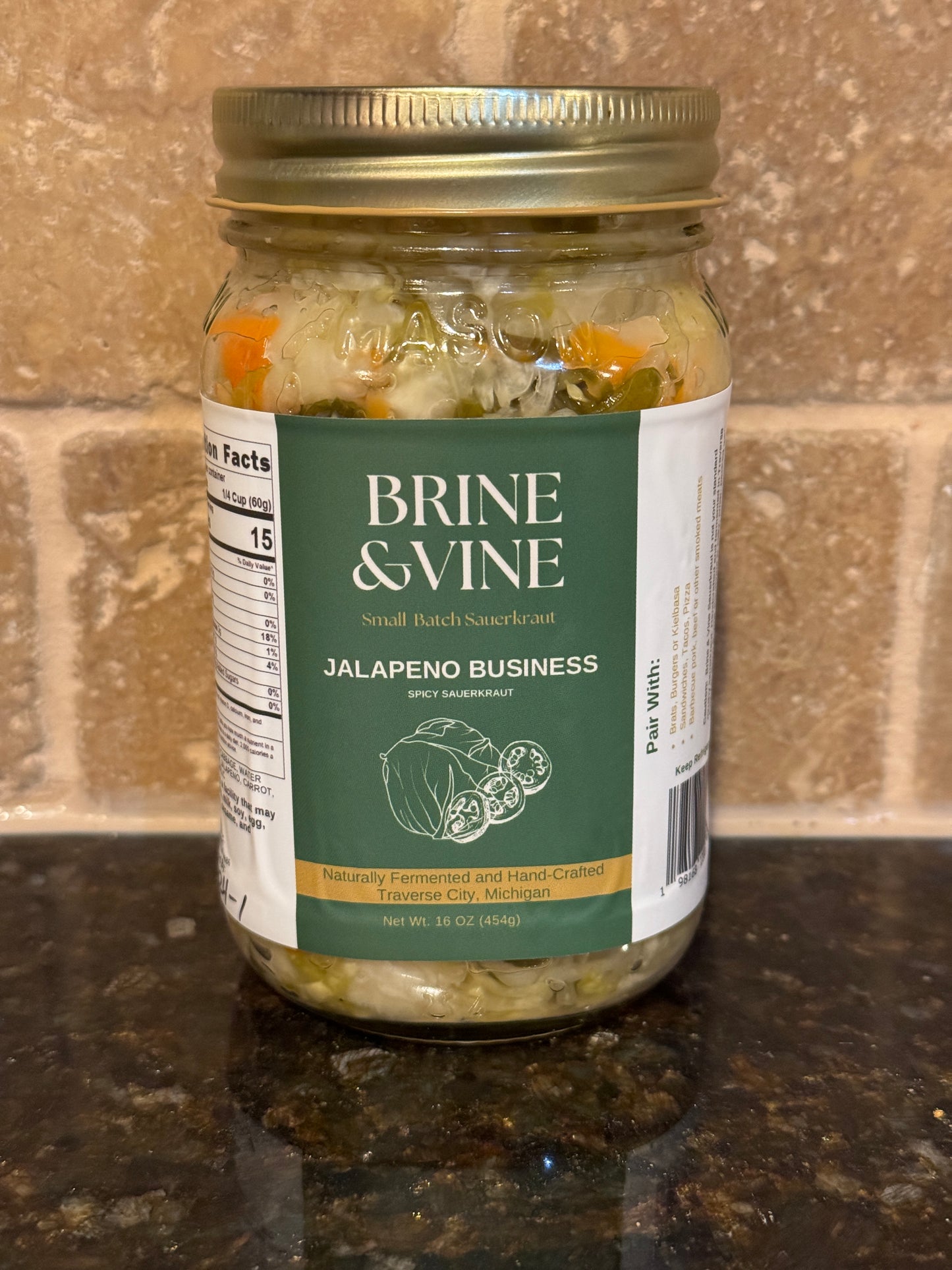 Jalapeno Business (Spicy Sauerkraut)